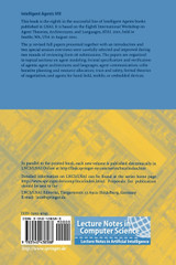 Intelligent Agents VIII