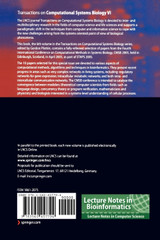 Transactions on Computational Systems Biology VI