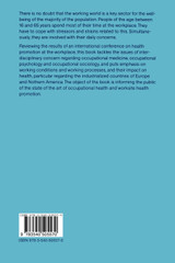 Health Promotion in the Working World