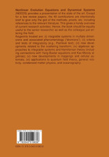 Nonlinear Evolution Equations and Dynamical Systems Nonlinear Evolution Equations and Dynamical Systems