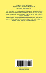 Commutative Harmonic Analysis IV