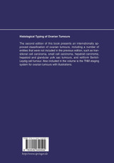 Histological Typing of Ovarian Tumours Histological Typing of Ovarian Tumours