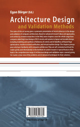 Architecture Design and Validation Methods