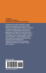 Quantum Field Theory in Strongly Correlated Electronic Systems Quantum Field Theory in Strongly Correlated Electronic Systems