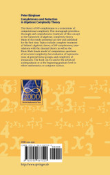 Completeness and Reduction in Algebraic Complexity Theory