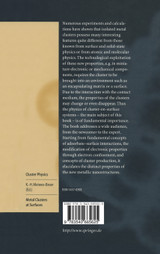 Metal Clusters at Surfaces