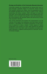 Ecology and Evolution of the Freshwater Mussels Unionoida Ecology and Evolution of the Freshwater Mussels Unionoida