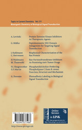 Bioorganic Chemistry of Biological Signal Transduction Bioorganic Chemistry of Biological Signal Transduction
