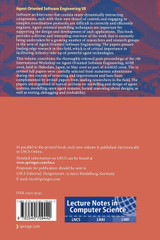 Agent-Oriented Software Engineering VII Agent-Oriented Software Engineering VII
