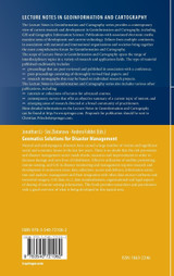 Geomatics Solutions for Disaster Management