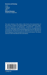 Nanoscale Phenomena