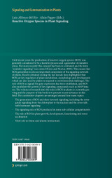 Reactive Oxygen Species in Plant Signaling