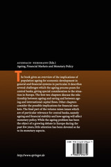 Ageing, Financial Markets and Monetary Policy Ageing, Financial Markets and Monetary Policy
