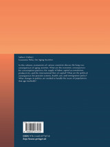Economic Policy for Aging Societies Economic Policy for Aging Societies