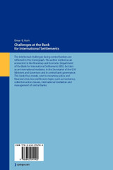 Challenges at the Bank for International Settlements Challenges at the Bank for International Settlements