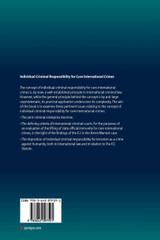 Individual Criminal Responsibility for Core International Crimes Individual Criminal Responsibility for Core International Crimes