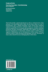 Plant Cell and Tissue Culture - A Tool in Biotechnology Plant Cell and Tissue Culture - A Tool in Biotechnology