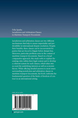 Jurisdiction and Arbitration Clauses in Maritime Transport Documents Jurisdiction and Arbitration Clauses in Maritime Transport Documents