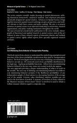 Cost-Minimizing Choice Behavior in Transportation Planning Cost-Minimizing Choice Behavior in Transportation Planning