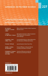 Complex Macromolecular Systems I