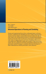 Behavioral Operations in Planning and Scheduling