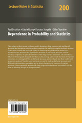 Dependence in Probability and Statistics