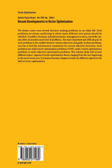 Recent Developments in Vector Optimization