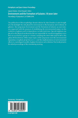 Environment and the Formation of Galaxies