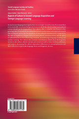 Aspects of Culture in Second Language Acquisition and Foreign Language Learning Aspects of Culture in Second Language Acquisition and Foreign Language Learning