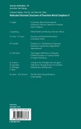 Molecular Electronic Structures of Transition Metal Complexes II