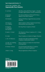 Organometallic Pincer Chemistry Organometallic Pincer Chemistry