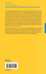 Financial Modeling, Actuarial Valuation and Solvency in Insurance