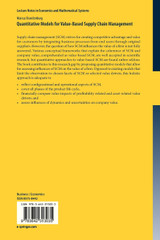 Quantitative Models for Value-Based Supply Chain Management Quantitative Models for Value-Based Supply Chain Management