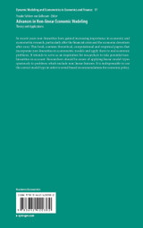 Advances in Non-linear Economic Modeling