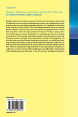 Handbook of Networks in Power Systems I