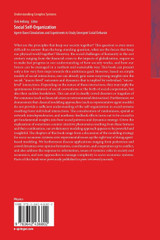 Social Self-Organization Social Self-Organization
