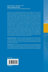 Climate Change and Policy Climate Change and Policy