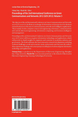 Proceedings of the 2nd International Conference on Green Communications and Networks 2012 (GCN 2012)