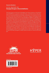 Emerging Therapies in Neurorehabilitation Emerging Therapies in Neurorehabilitation