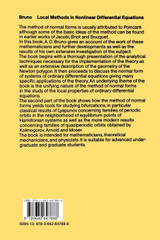 Local Methods in Nonlinear Differential Equations