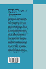 Implications of Psychopharmacology to Psychiatry