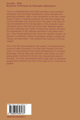 Numerical Techniques for Stochastic Optimization