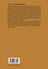 Problems of Biological Physics
