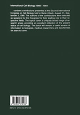 International Cell Biology 1980-1981 International Cell Biology 1980-1981
