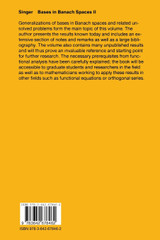 Bases in Banach Spaces II