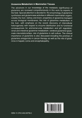 Glutamine Metabolism in Mammalian Tissues