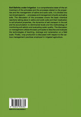 Soil Salinity under Irrigation Soil Salinity under Irrigation