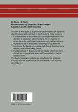 Fundamentals of Algebraic Specification 1 Fundamentals of Algebraic Specification 1