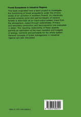 Forest Ecosystems in Industrial Regions