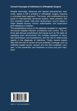 Current Concepts of Infections in Orthopedic Surgery Current Concepts of Infections in Orthopedic Surgery